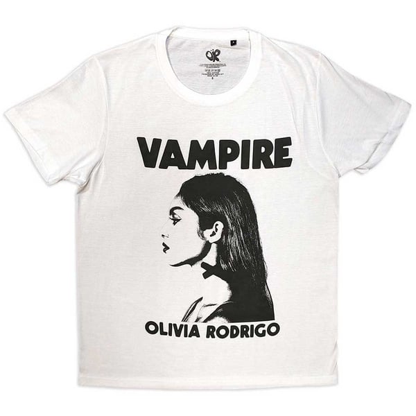 Olivia Rodrigo Unisex T-Shirt: Vampire (Large)