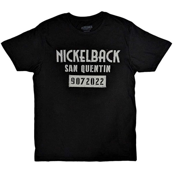 Nickelback Unisex T-Shirt: San Quentin (Large)