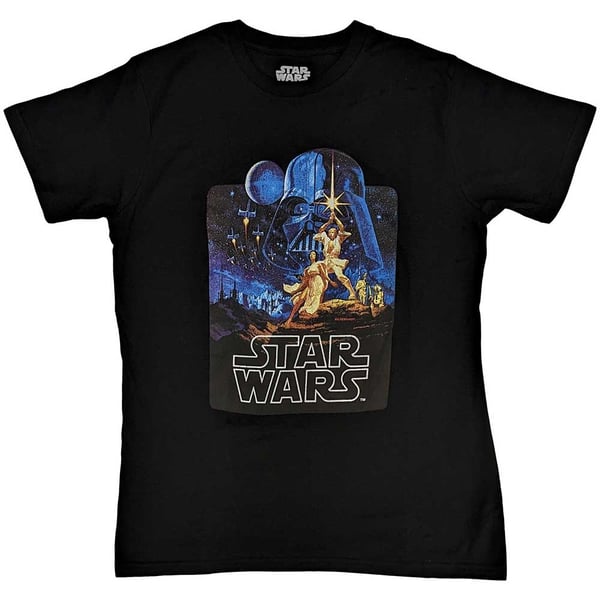 Star Wars Unisex T-Shirt: A New Hope Poster (X-Large)