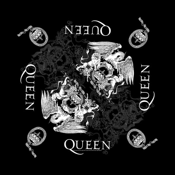 Queen Unisex Bandana: Crest