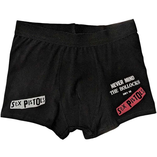 The Sex Pistols Unisex Boxers: Never Mind the Bollocks Original Album (XX-Large)