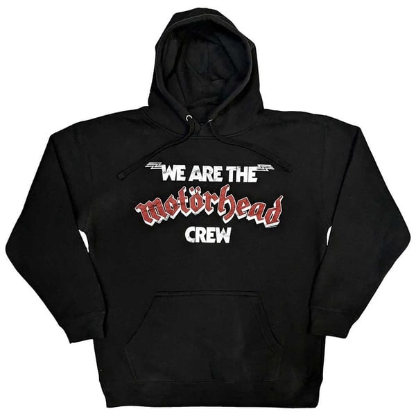 Motorhead Unisex Pullover Hoodie: Crew (Small)
