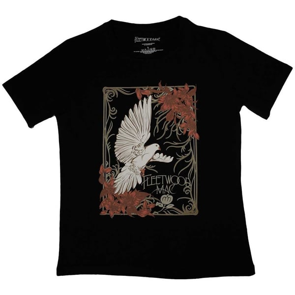 Fleetwood Mac Ladies T-Shirt: Dove (Small)