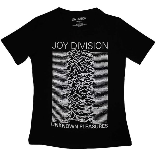 Joy Division Ladies T-Shirt: Unknown Pleasures FP (Small)