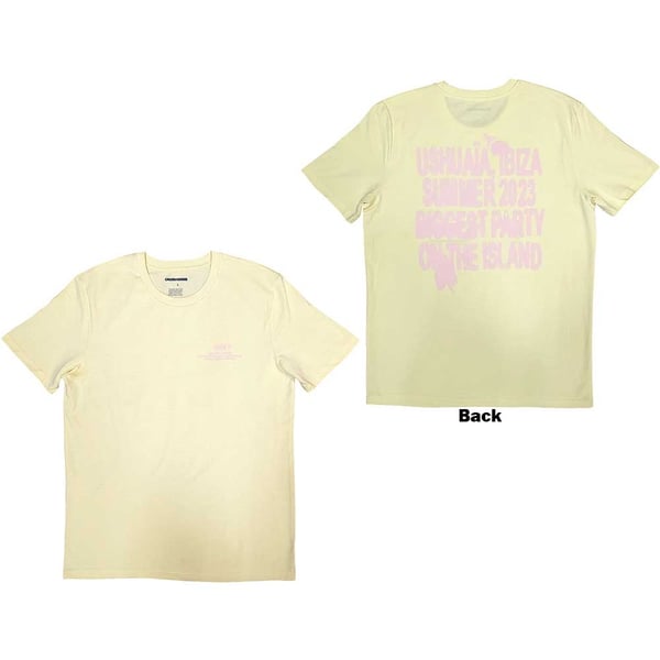 Calvin Harris Unisex T-Shirt: Summer '23 (Back Print & Ex-Tour) (XX-Large)