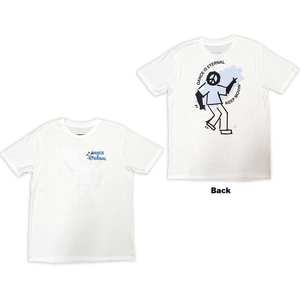 Calvin Harris Unisex T-Shirt: Dance Eternal (Back Print & Ex-Tour) (XX-Large)