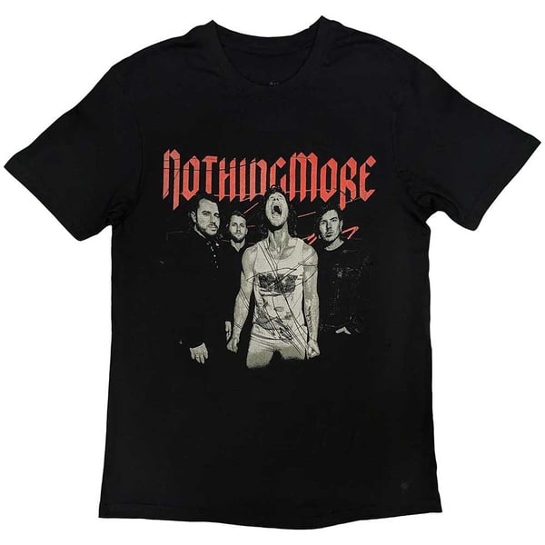 Nothing More Unisex T-Shirt: Band Photo (Large)