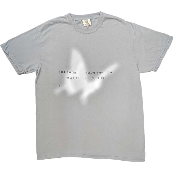 Post Malone Unisex T-Shirt: Butterfly (Ex-Tour) (Small)