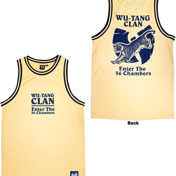 Wu-Tang Clan Unisex Vest T-Shirt: Enter The 36 Chambers (Back Print & Ex-Tour) (XXX-Large)