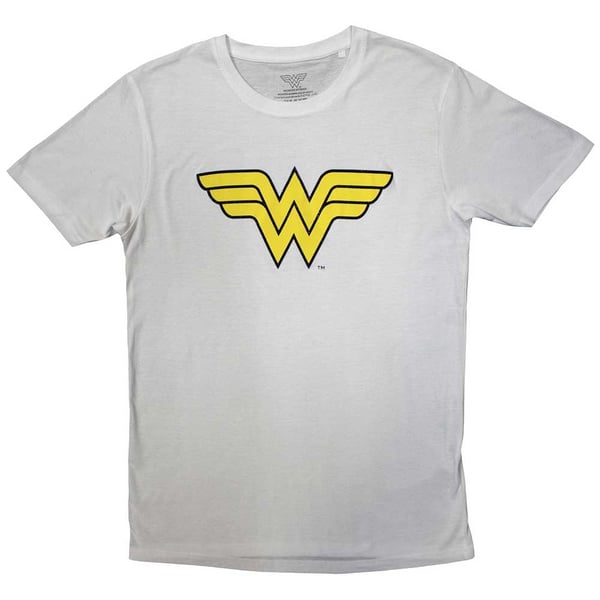 DC Comics Unisex T-Shirt: Wonder Woman - Yellow Logo (XX-Large)