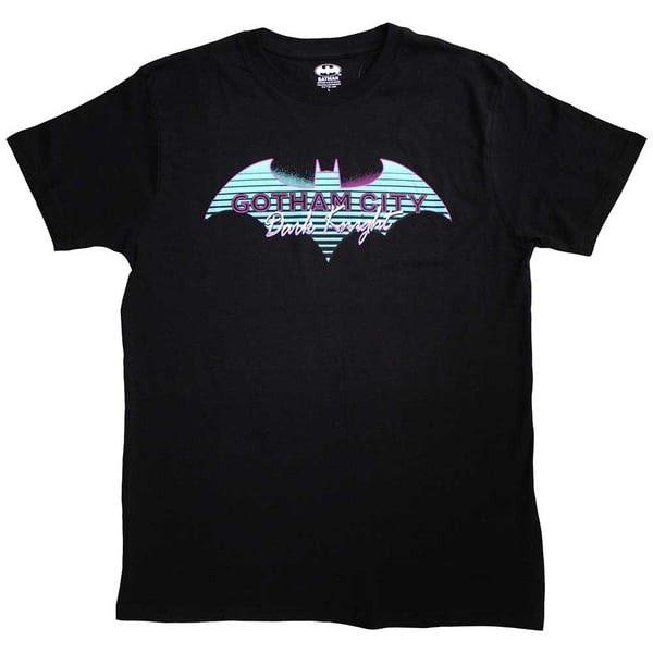DC Comics Unisex T-Shirt: Batman Gotham City (Small)