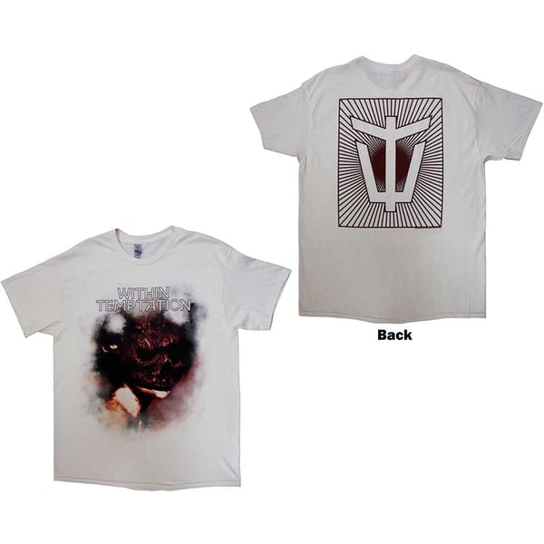Within Temptation Unisex T-Shirt: Bleed Out Single (Back Print) (Small)