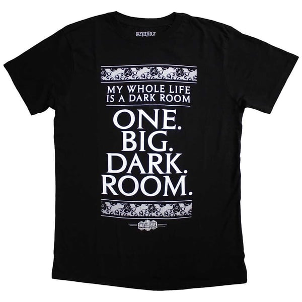 Beetlejuice Unisex T-Shirt: Dark Room (Medium)