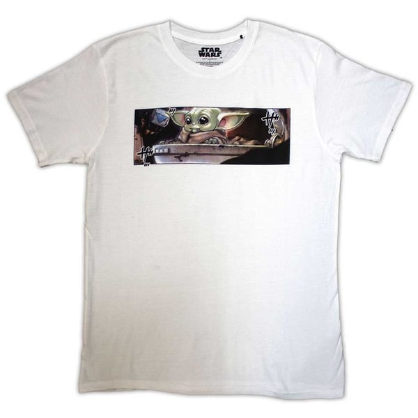 Star Wars Unisex T-Shirt: Grogu Frame (Small)