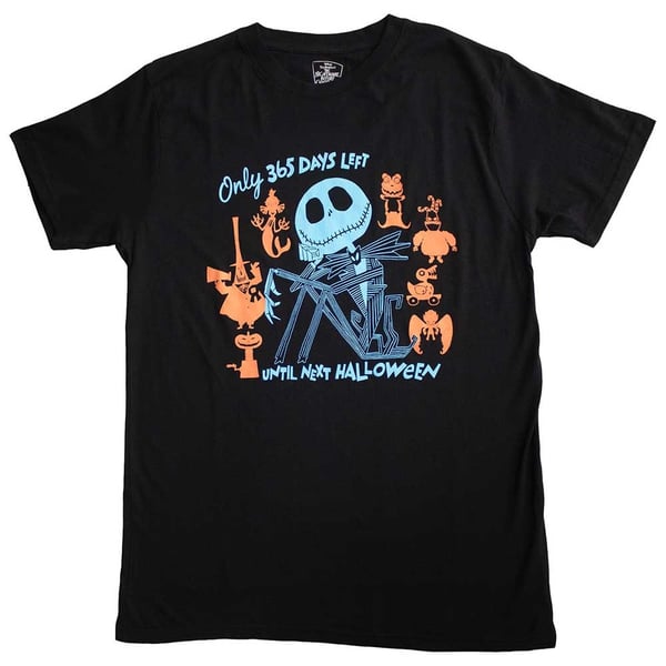 The Nightmare Before Christmas Unisex T-Shirt: 365 Days (Small)