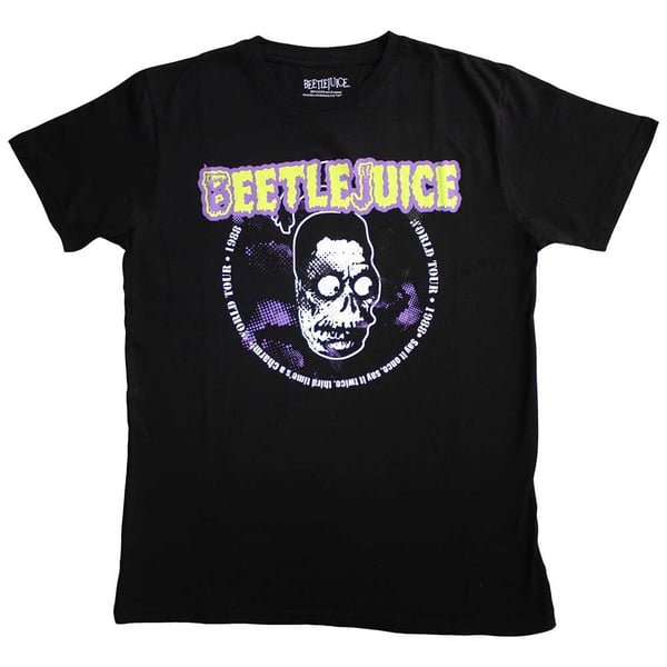 Beetlejuice Unisex T-Shirt: 1988 World Tour (XX-Large)