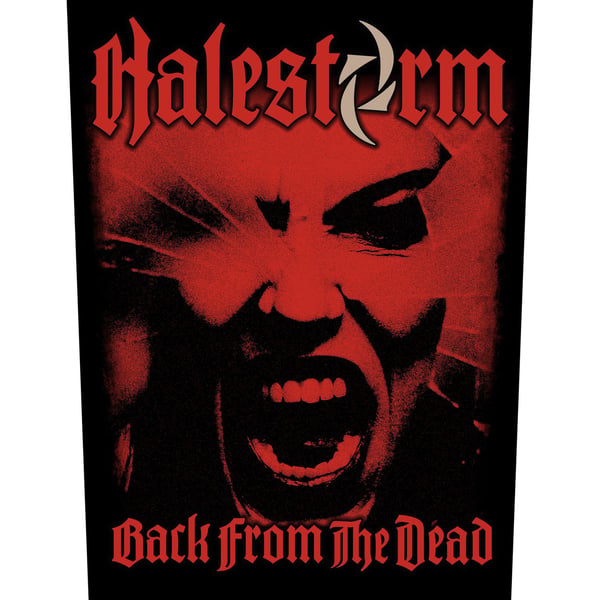 HALESTORM BACK PATCH - BACK FROM THE DEAD