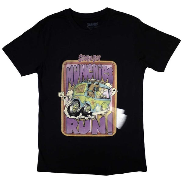 Scooby Doo Unisex T-Shirt: Munchies Run (Large)