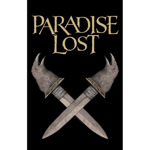 PARADISE LOST TEXTILE POSTER - OBSIDIAN DAGGER