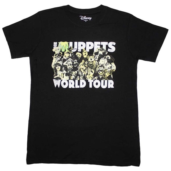 The Muppets Unisex T-Shirt: World Tour (XX-Large)