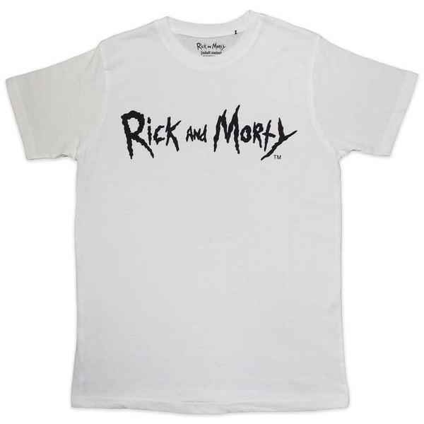 Rick & Morty Unisex T-Shirt: Mono Logo (X-Large)