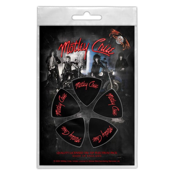 MÖTLEY CRÜE PLECTRUM PACK: LOGO MÖTLEY CRÜE PLECTRUM PACK: LOGO
