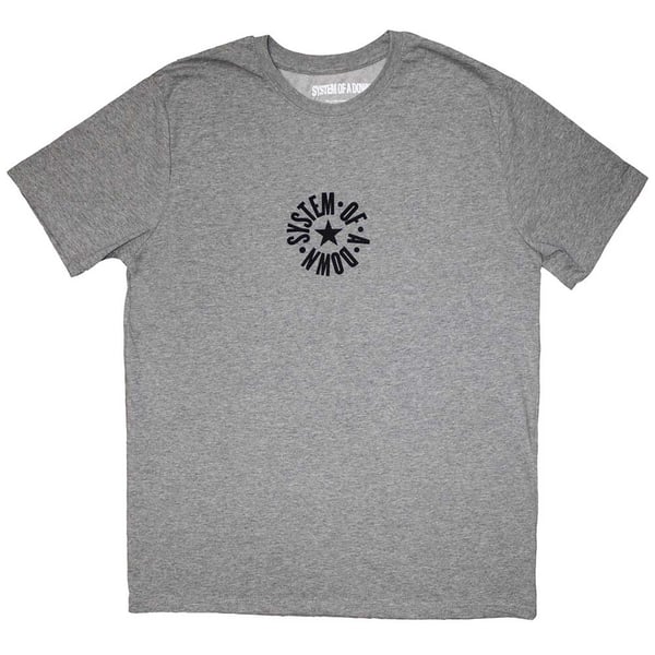 System Of A Down Unisex T-Shirt: Mini Circle Logo (Medium)