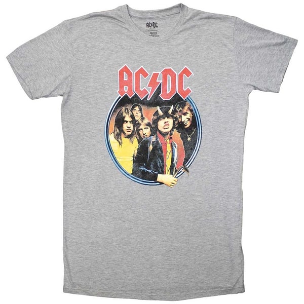 AC/DC Ladies T-Shirt Dress: Highway To Hell Circle (XX-Small)