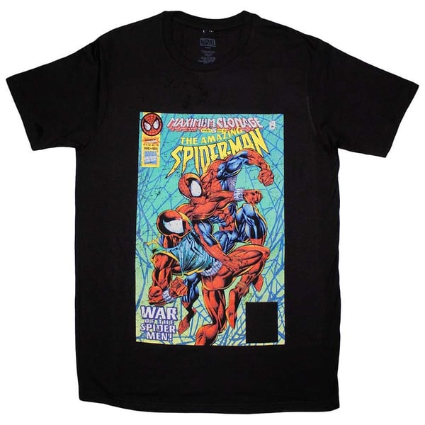 Marvel Comics Unisex T-Shirt: War Of The Spider-Men Comic Cover (Small)