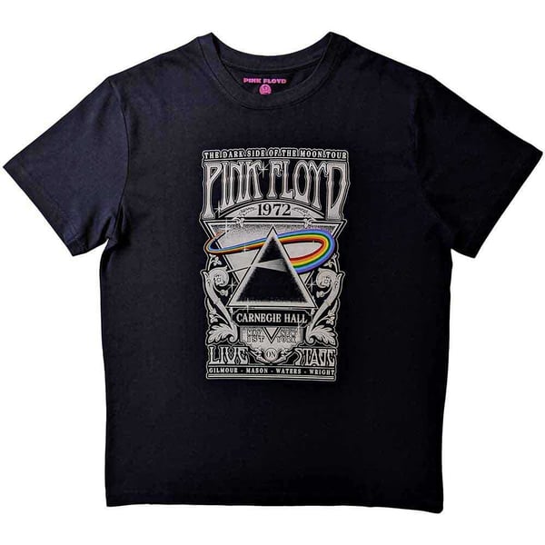 Pink Floyd Kids T-Shirt: Carnegie Hall Poster (7-8 Years)