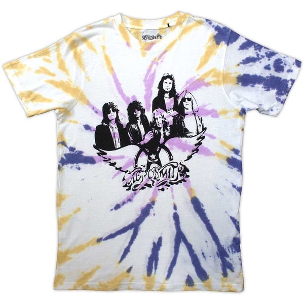 Aerosmith Unisex T-Shirt: Photo Wings (Wash Collection) (Large)