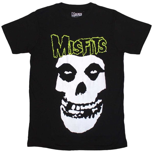 Misfits Unisex T-Shirt: Skull & Logo (Small)