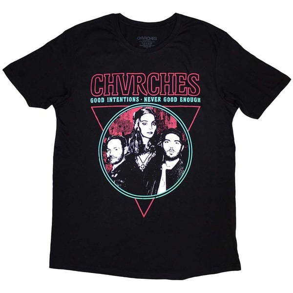 Chvrches Unisex T-Shirt: Good Intentions (Large)