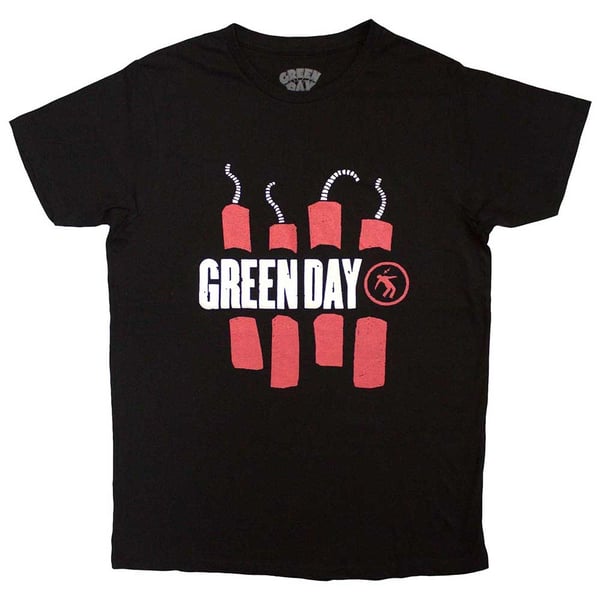 Green Day Unisex T-Shirt: Dynamite (Small)