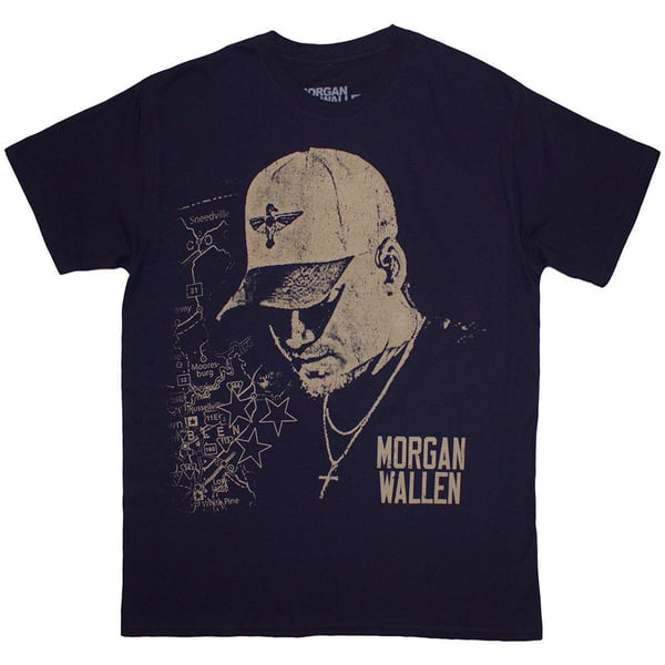 Morgan Wallen Unisex T-Shirt: Cap (Small)