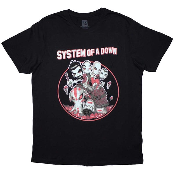 System Of A Down Unisex T-Shirt: Mushroom People (XX-Large)