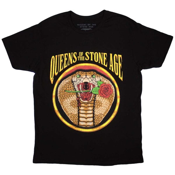 Queens Of The Stone Age Unisex T-Shirt: Cobra (X-Large)