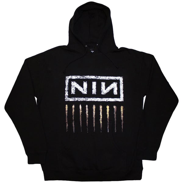 Nine Inch Nails Unisex Pullover Hoodie: Downward Spiral (X-Large)