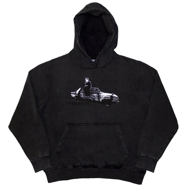 The 1975 Unisex Pullover Hoodie: Car Photo (Wash Collection) (XX-Large)