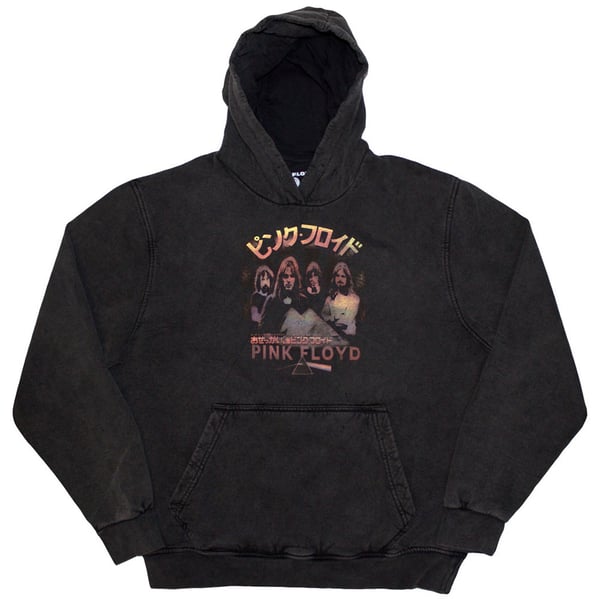 Pink Floyd Unisex Pullover Hoodie: Japan Poster (Wash Collection) (XX-Large)