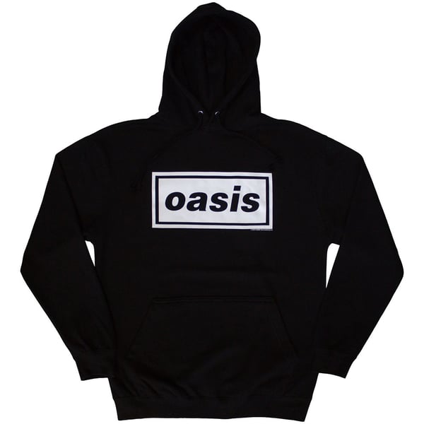 Oasis Unisex Pullover Hoodie: Decca Logo (Small)
