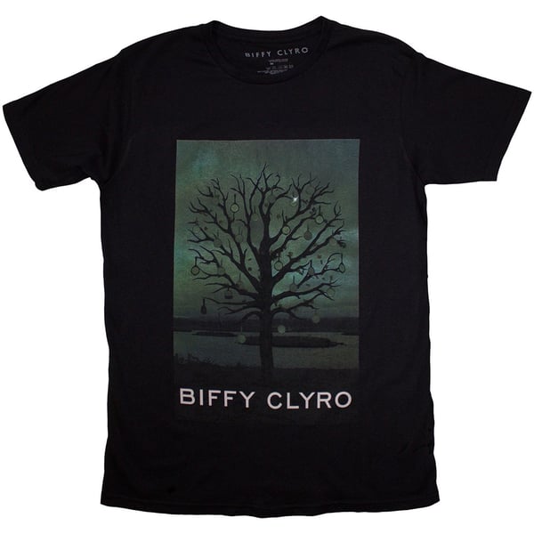 Biffy Clyro Unisex T-Shirt: Black Chandelier (Small)