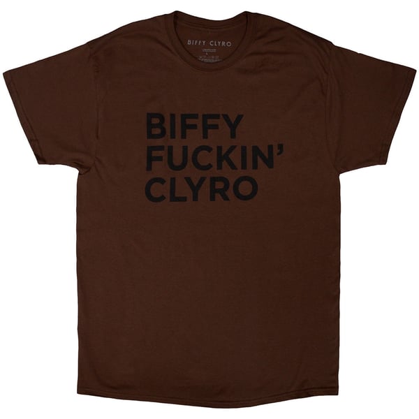 Biffy Clyro Unisex T-Shirt: Biffy Fucking Clyro (Small)