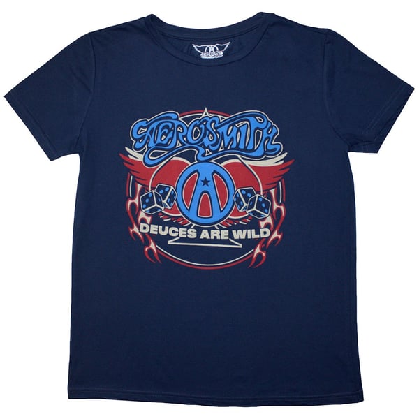 Aerosmith Ladies T-Shirt: Rainbow Spade (Small)