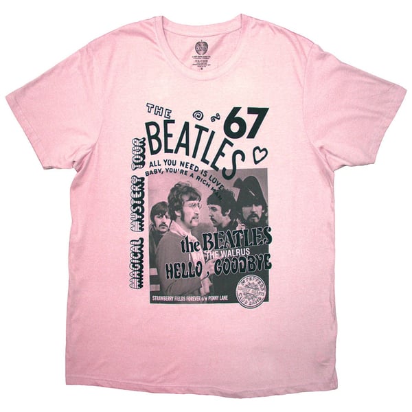 The Beatles Unisex T-Shirt: 1967 (Large)