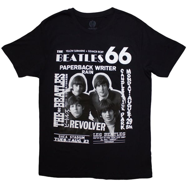 The Beatles Unisex T-Shirt: 1966 (XX-Large)
