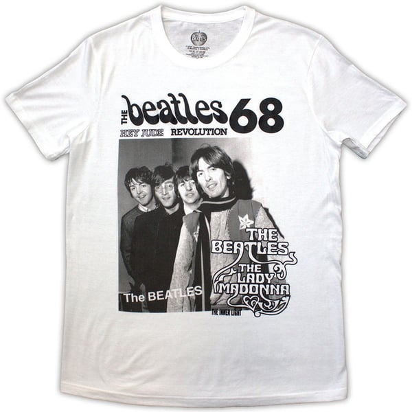 The Beatles Unisex T-Shirt: 1968 (Medium)