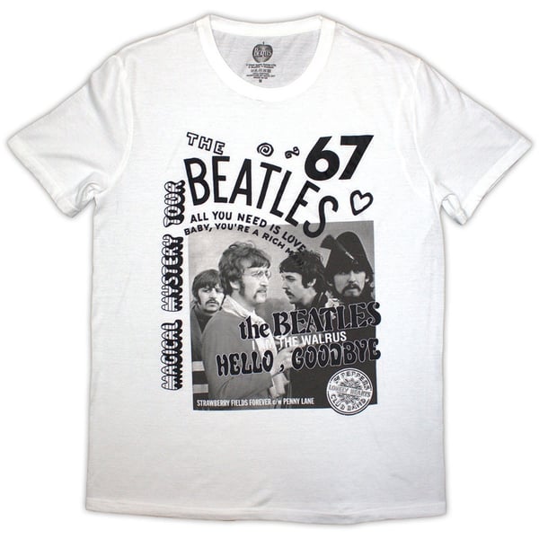 The Beatles Unisex T-Shirt: 1967 (X-Large)