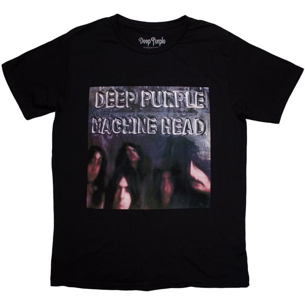 Deep Purple Unisex T-Shirt: Machine Head Album Cover (X-Large)