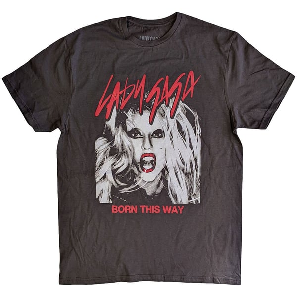 Lady Gaga Unisex T-Shirt: Born This Way Photo (Medium) Lady Gaga Unisex T-Shirt: Born This Way Photo (Medium)